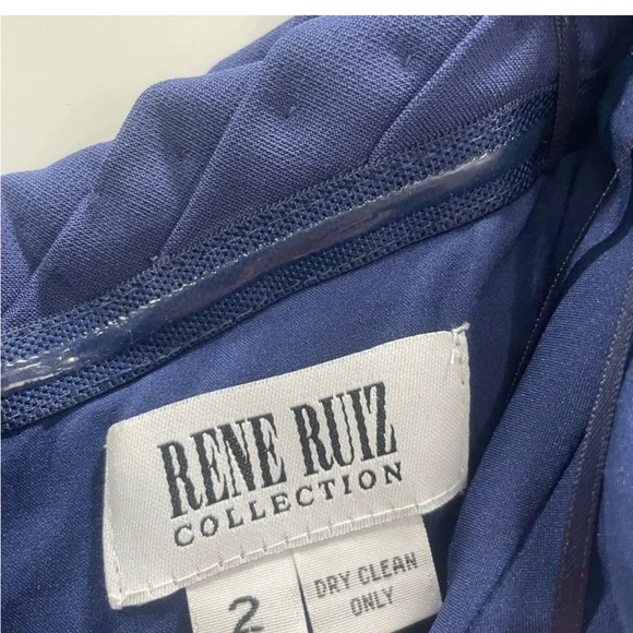 Rene Ruiz Strapless Royal Blue Dress - Picture 4 of 4